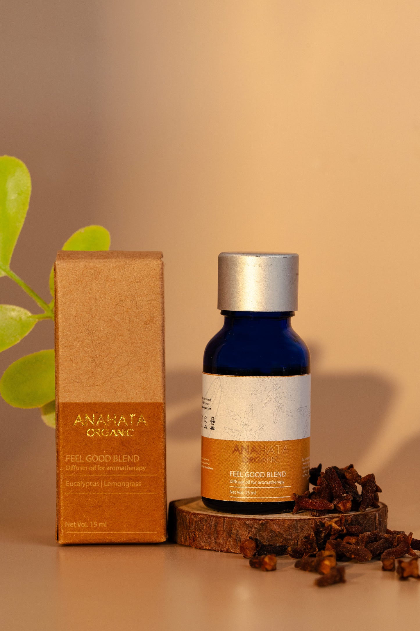 Feel Good Blend diffuser oil for aromatherapy - Anahata Organic