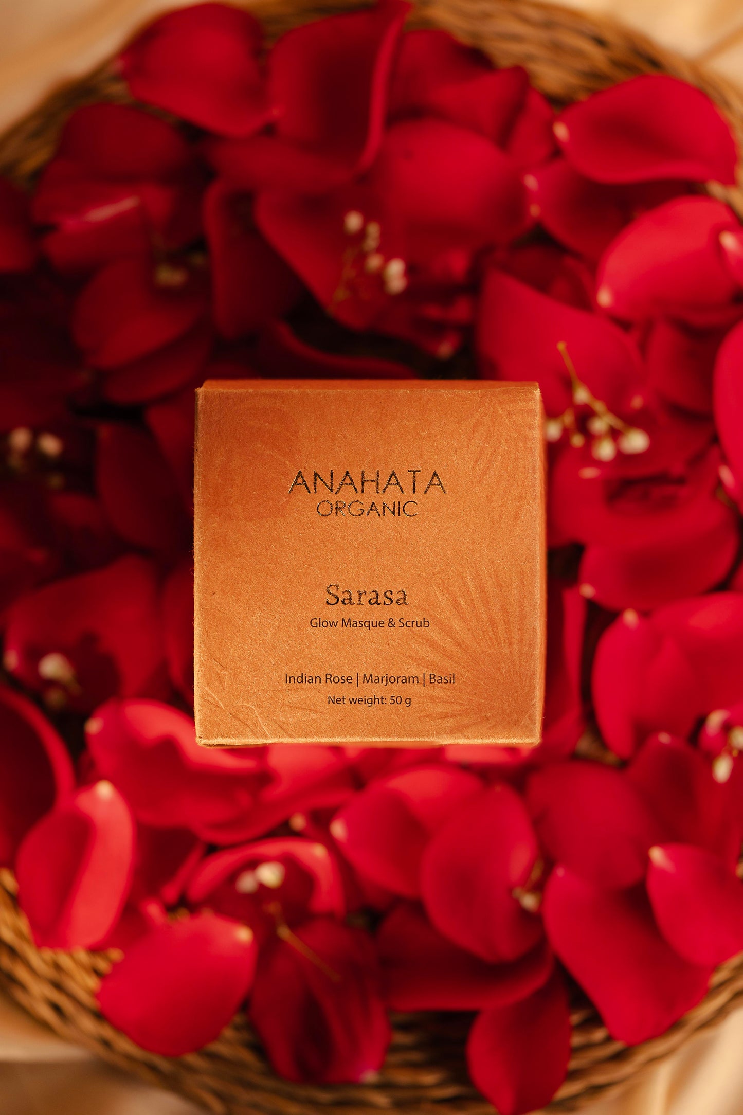 SARASA Glow Mask & Scrub - Anahata Organic 1