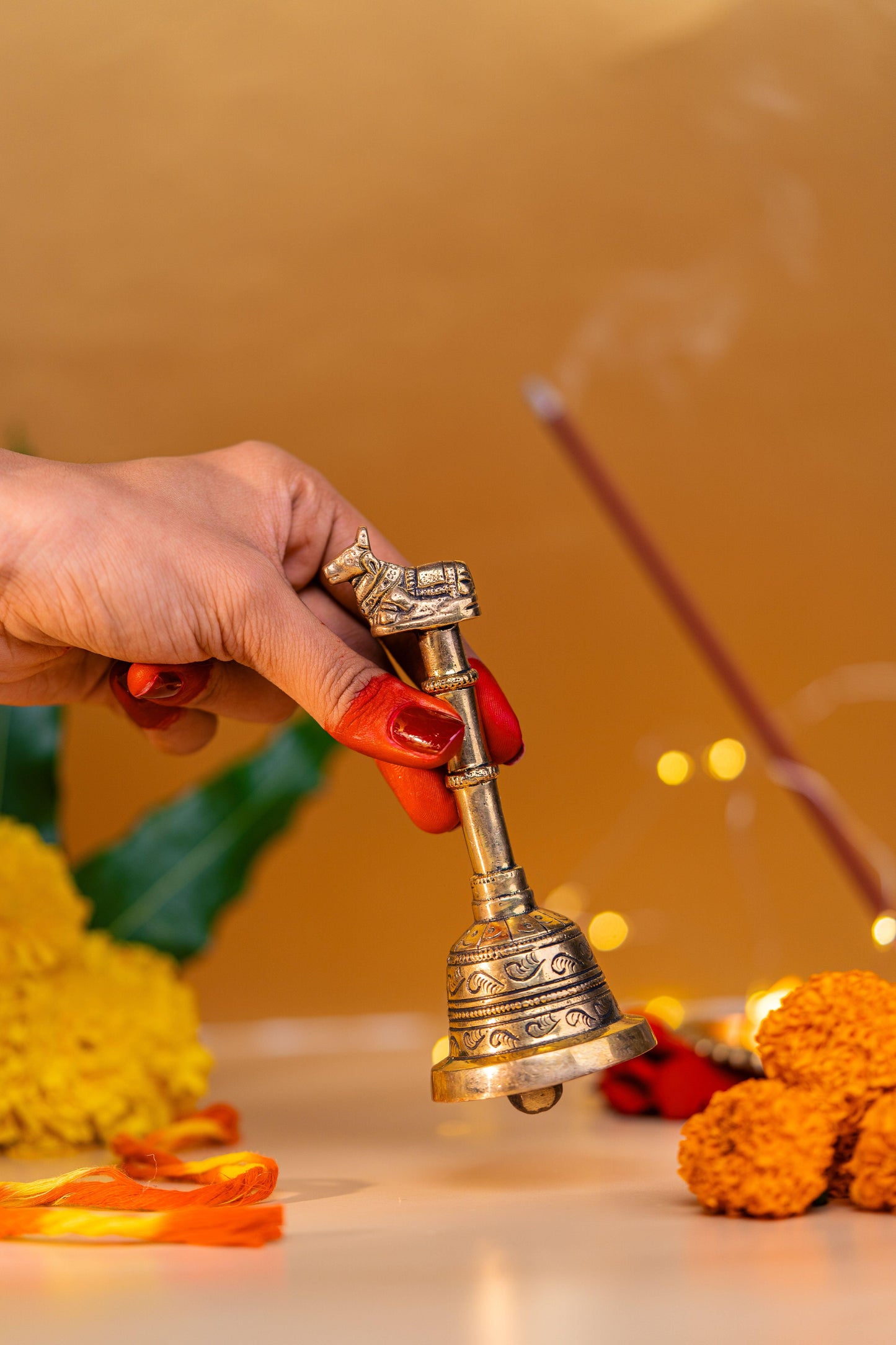 Brass Nandi Bell - Anahata Organic