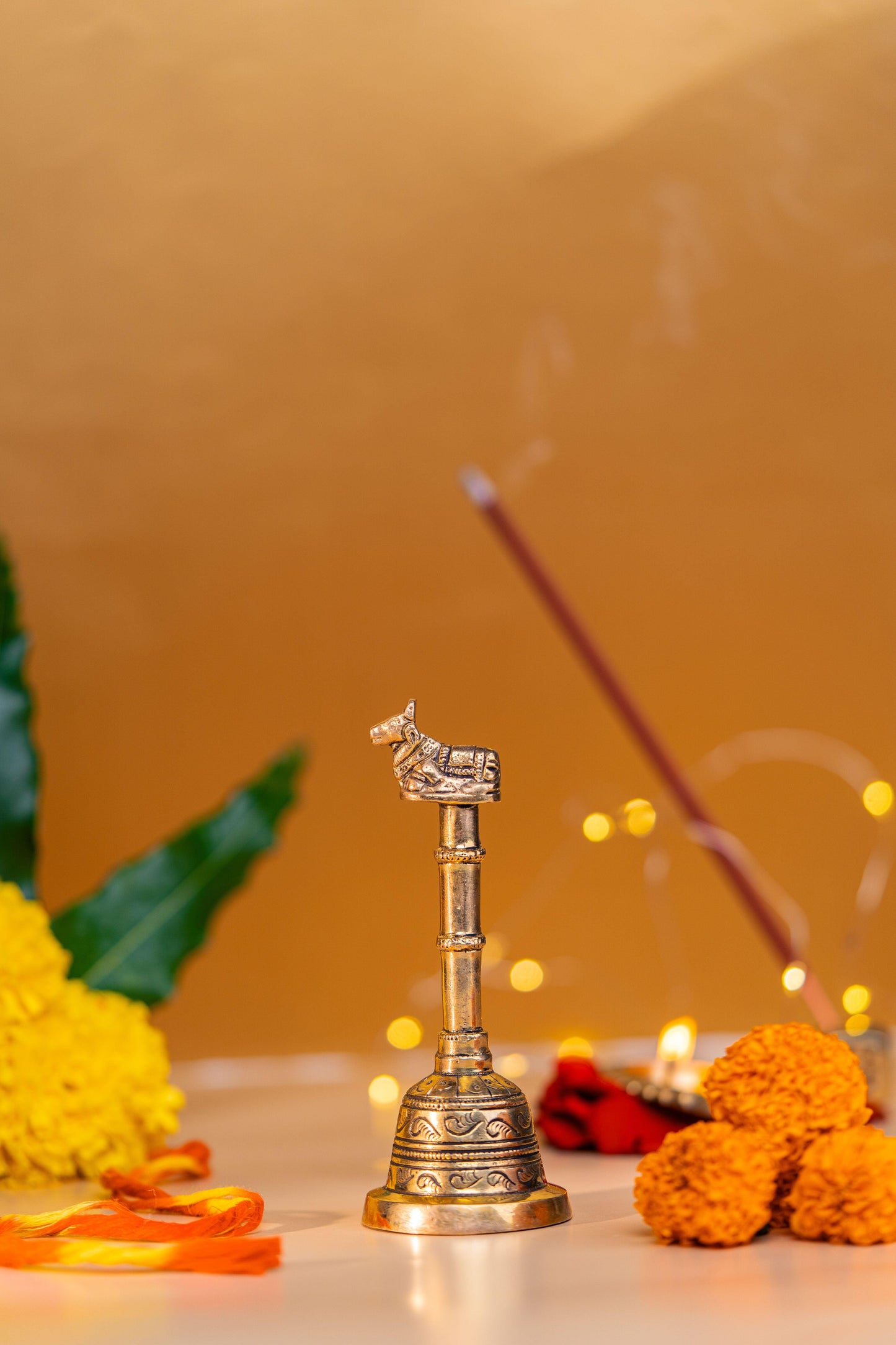Brass Nandi Bell - Anahata Organic