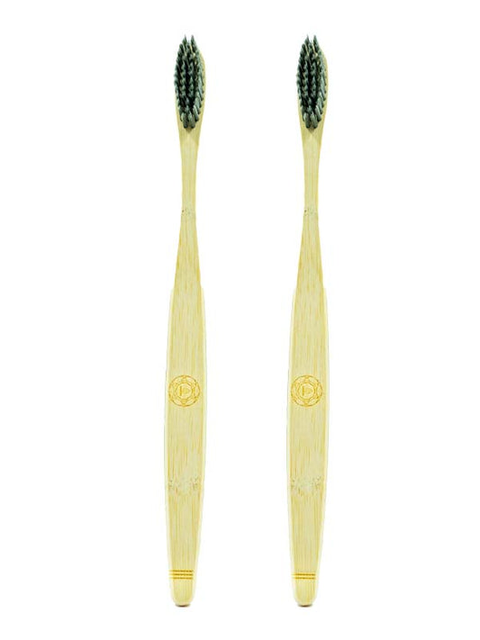 Bamboo Toothbrush 2 pcs - Anahata Organic