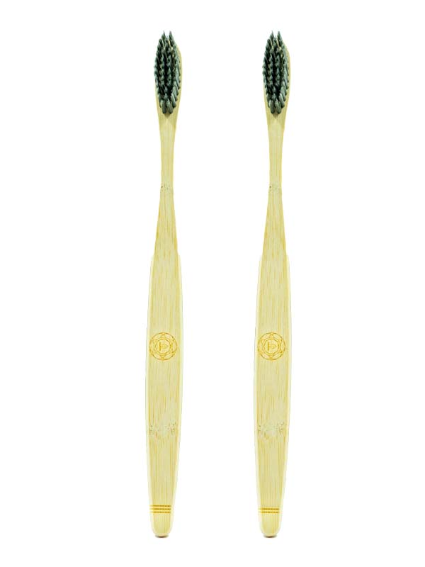 Bamboo Toothbrush 2 pcs - Anahata Organic