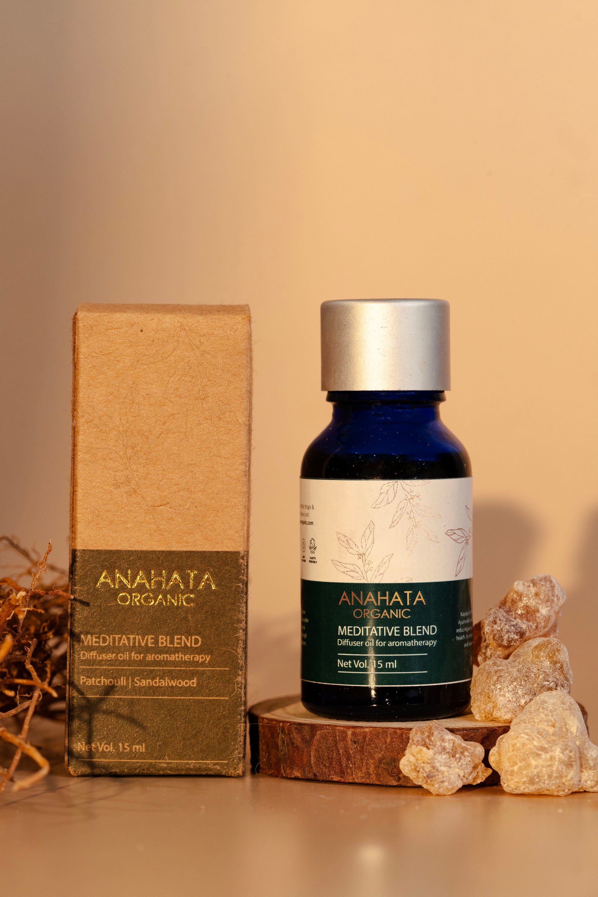Meditative Blend diffuser oil for aromatherapy - Anahata Organic