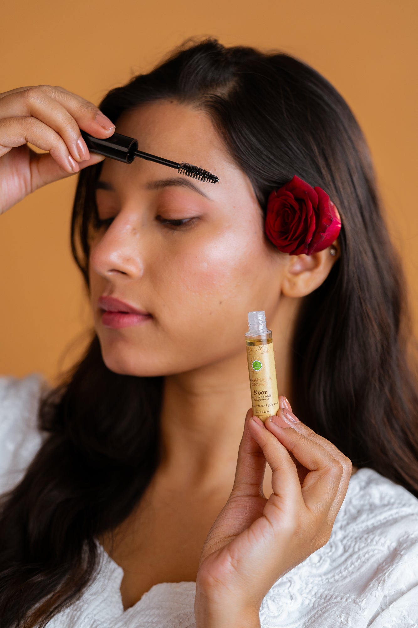 NOOR Natural Eyebrows & Eyelashes Growth Oil - Anahata Organic