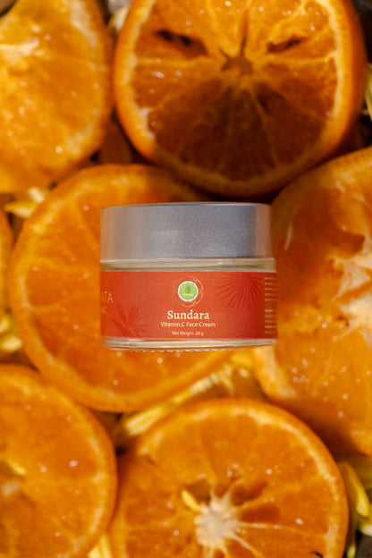 SUNDARA Vitamin C Face Cream  - Anahata Organic