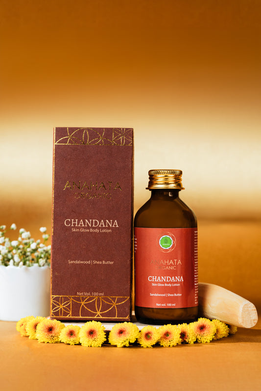 CHANDANA Skin Glow Body Lotion - Anahata Organic