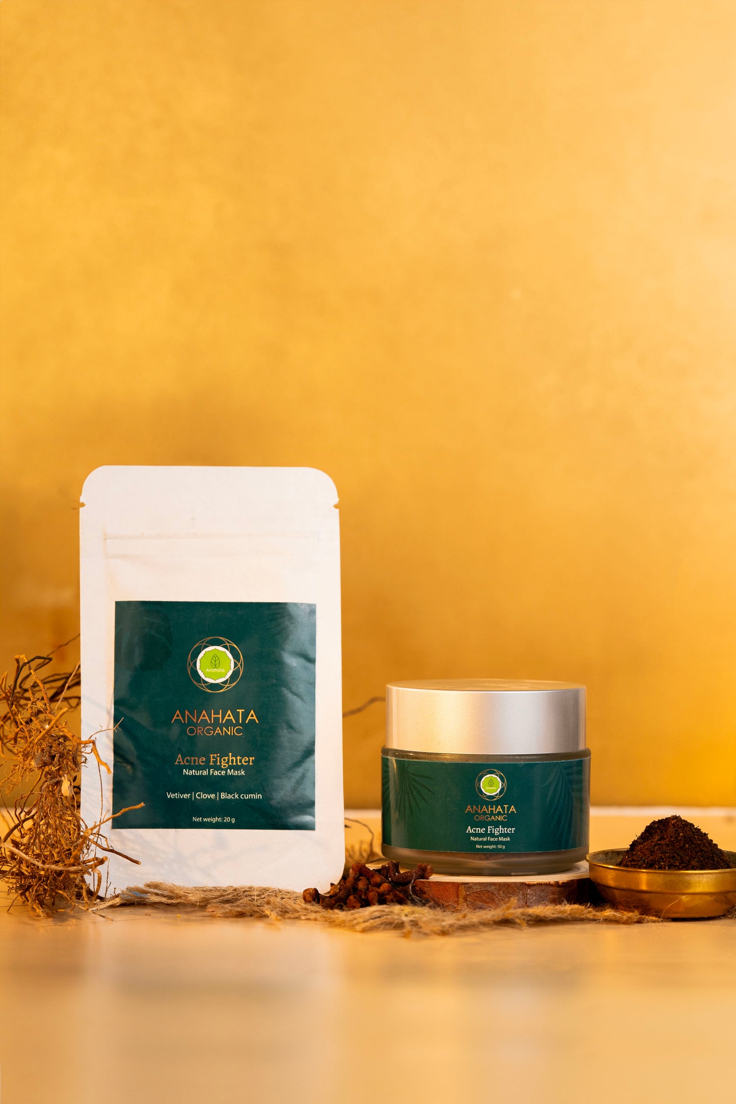 ACNE FIGHTER FACE MASK - Anahata Organic 1