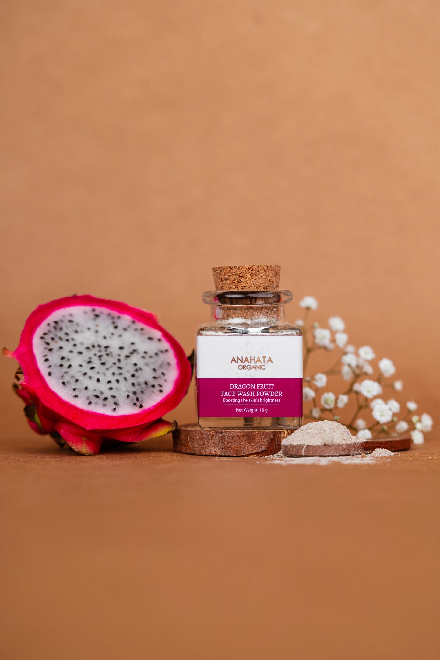 DRAGON FRUIT Face Wash Powder - Anahata Organic