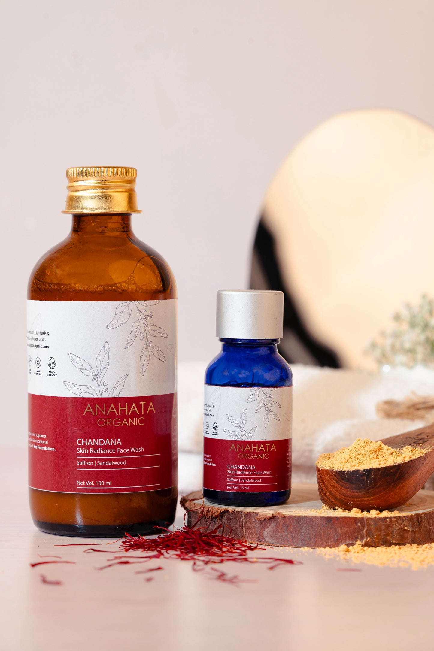 Chandana Skin Radiance Face Wash  - Anahata Organic