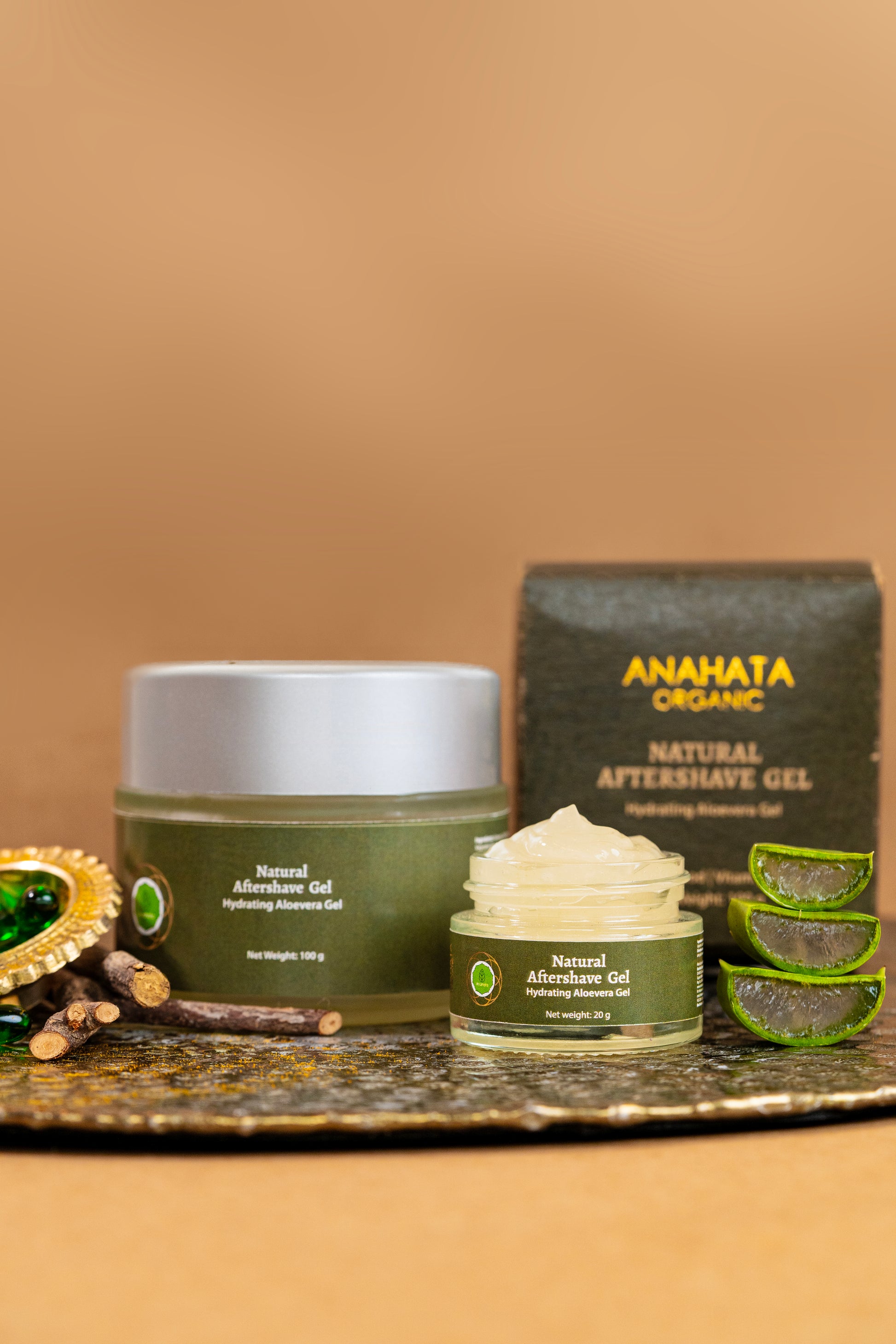 NATURAL AFTERSHAVE  GEL -  Anahata Organic