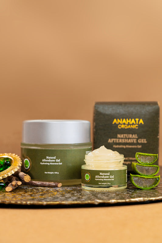 NATURAL AFTERSHAVE  GEL -  Anahata Organic