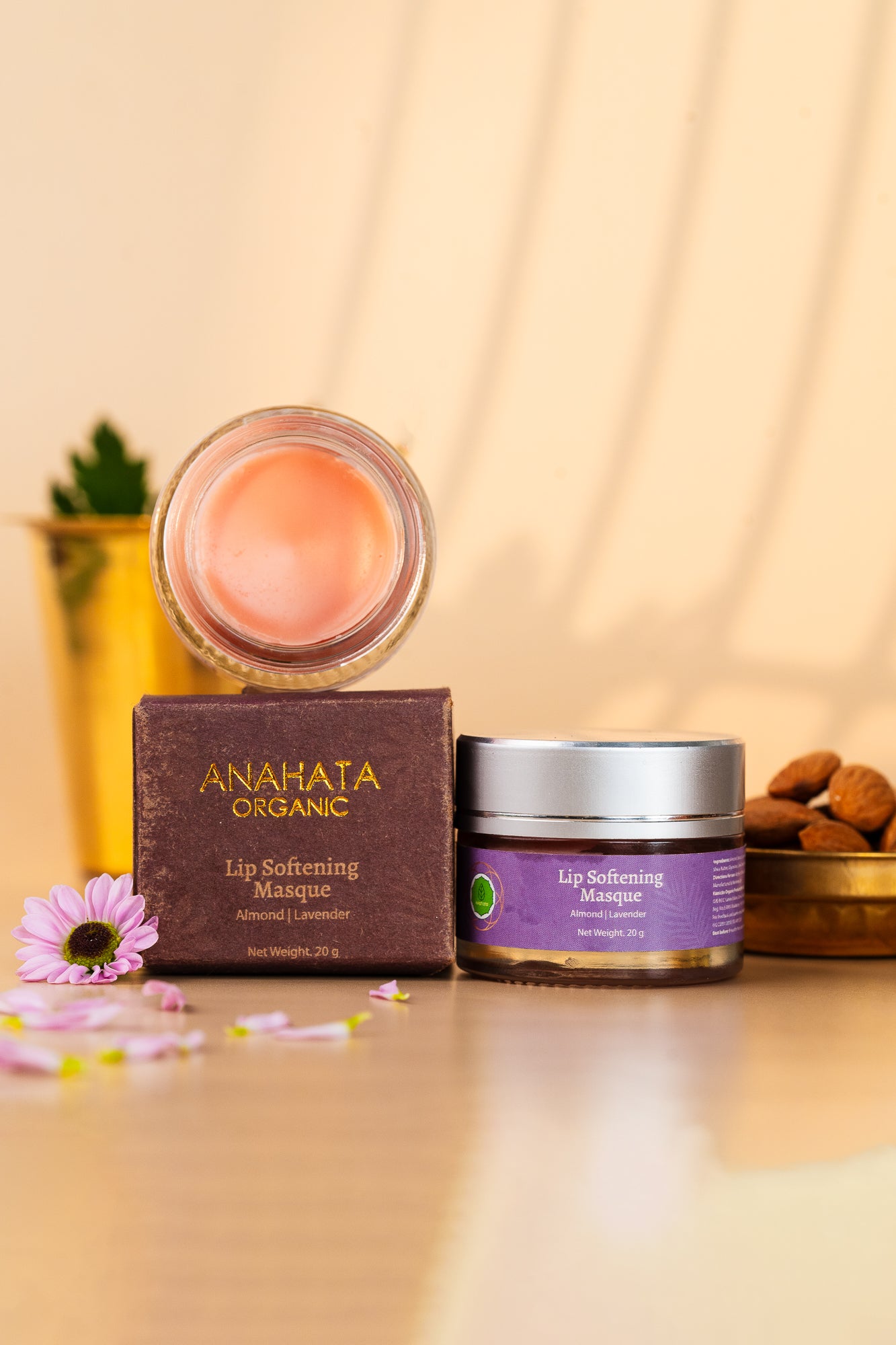 ALMOND & LAVENDER LIP MASK - Anahata Organic
