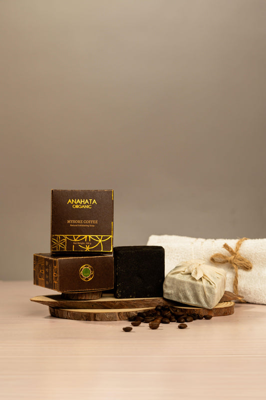 Natural Exfoliating Coffee Soap - Anahata Organic