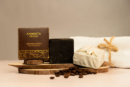 Natural Exfoliating Coffee Soap - Anahata Organic