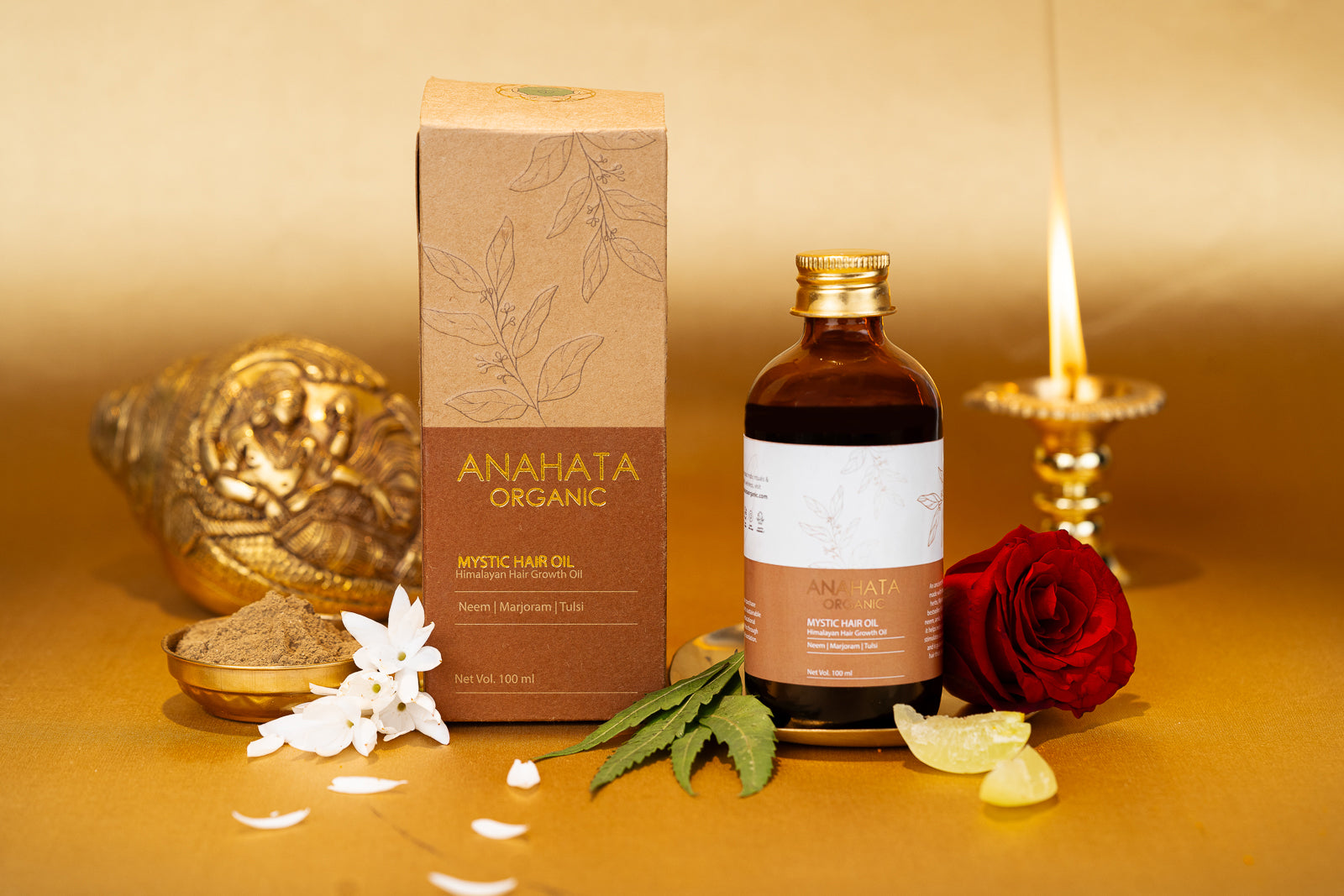 mystic hair oil  - Anahata Organic