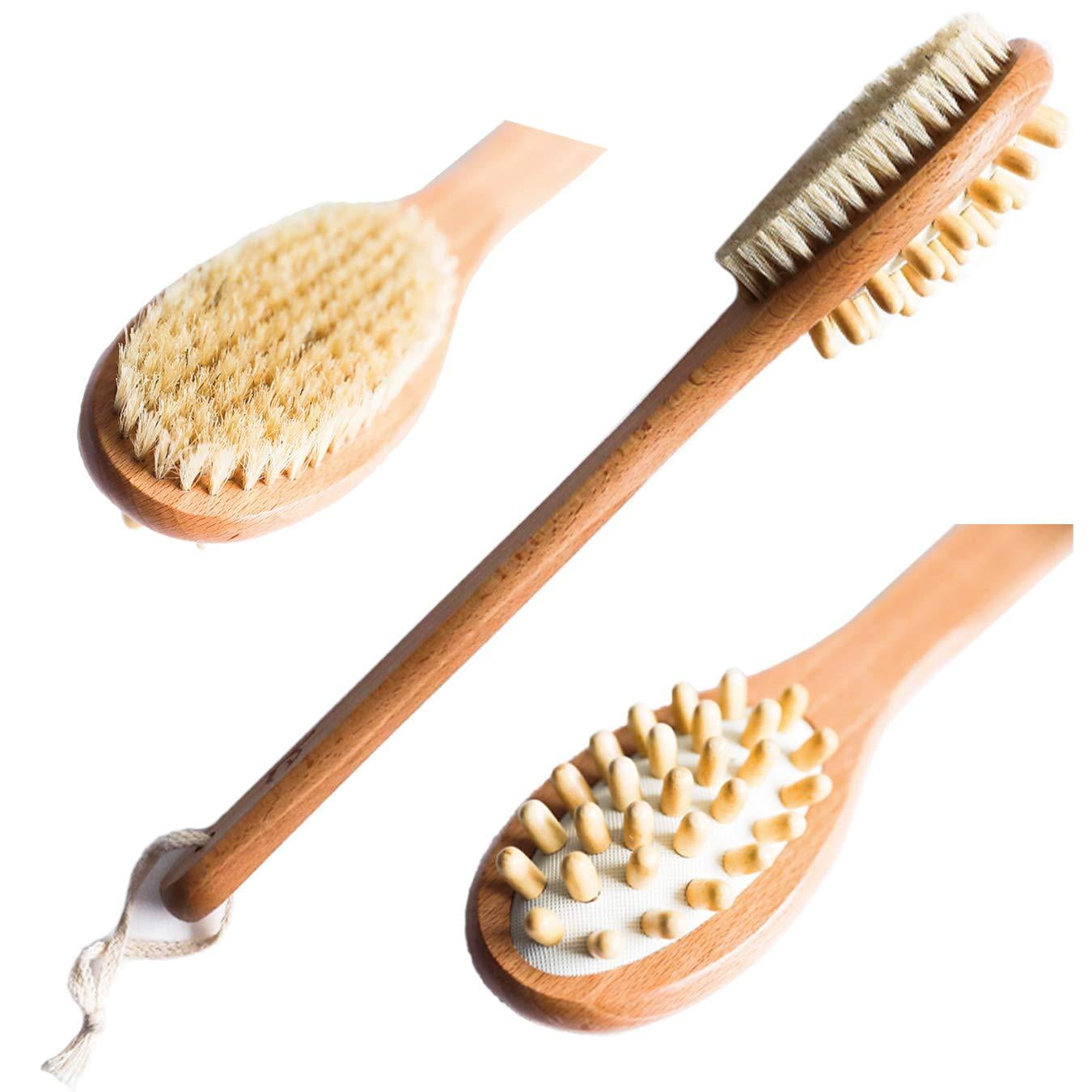 Double Sided Exfoliating Bath & Scrub Brush - Anahata Organic